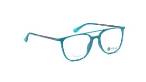 Image 2 of Green Sqaure Rimmed Eyeglasses for Men from Titan Available at Titan Eye+