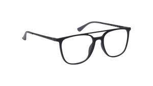 Image 2 of Black Square Rimmed Eyeglasses for Men from Titan Available at Titan Eye+