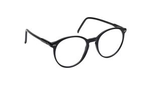 Image 2 of Black Round Eyeglasses for Men from Titan Available at Titan Eye+