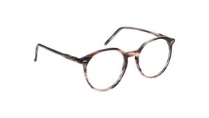 Image 2 of Brown Round Eyeglasses for Men and Women from Titan Available at Titan Eye+