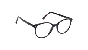 Image 2 of Black Oval Eyeglasses for Women from Titan Available at Titan Eye+