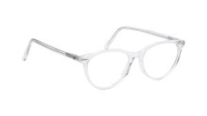Image 2 of Transparent Oval Eyeglasses for Men from Titan Available at Titan Eye+