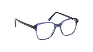 Image 2 of Blue Wayfarer Rimmed Eyeglasses for Men and Women from Titan Available at Titan Eye+
