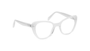Image 2 of White CatEye Rimmed Eyeglasses for Women from Titan Available at Titan Eye+