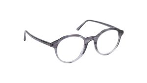 Image 2 of Grey Round Eyeglasses for Men and Women from Titan Available at Titan Eye+