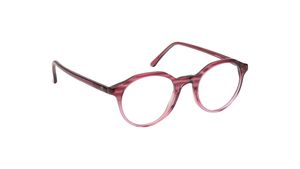 Image 2 of Red Round Rimmed Eyeglasses for Men and Women from Titan Available at Titan Eye+