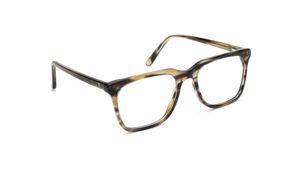 Image 2 of Havana Wayfarer Eyeglasses for Men from Titan Available at Titan Eye+