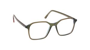 Image 2 of Olive Geometric Eyeglasses for Women from Titan Available at Titan Eye+