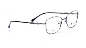 Image 2 of Grey Oval Rimmed Eyeglasses for Women from Titan Available at Titan Eye+