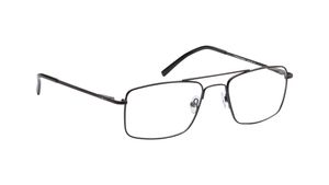 Image 2 of Black Square Rimmed Eyeglasses for Women from Titan Available at Titan Eye+
