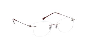 Image 2 of Brown CatEye Eyeglasses for Women from Titan Available at Titan Eye+