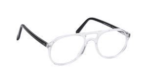 Image 2 of Transparent Aviator Eyeglasses for Men from Titan Available at Titan Eye+