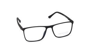 Image 2 of Black Rectangle Eyeglasses for Men and Women from Titan Available at Titan Eye+