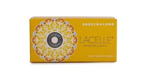 Image 2 of Blue Color Zero Power Quarterly Disposable Lacelle Natural Look By Bausch and Lomb - 2 lens per Box from Bausch and Lomb Available at Titan Eye+