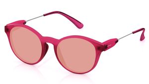 Image 2 of Pink Round Women Sunglasses (C078PK1F|51) from Fastrack Available at Titan Eye+