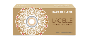 Image 2 of Pure Hazel Color Zero Power Monthly Disposable Lacelle Premium By Bausch and Lomb - 2 lens per Box from Bausch and Lomb Available at Titan Eye+