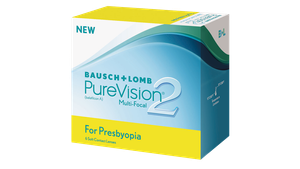Image 2 of Monthly Disposable Pure Vision 2 Multifocal Lenses By Bausch and Lomb - 6 lens per Box from Bausch and Lomb Available at Titan Eye+