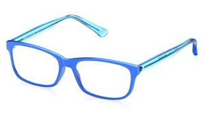 Image 2 of Blue Square Eyeglasses for Kids from Dash Available at Titan Eye+