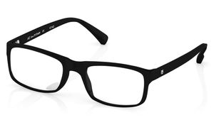 Image 2 of Black Rectangle Computer Glasses for Men from Titan Available at Titan Eye+