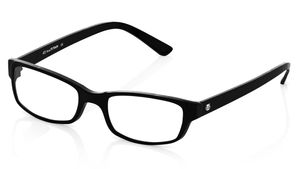 Image 2 of Black Rectangle Rimmed Computer Glasses for Women from Titan Available at Titan Eye+