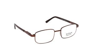 Image 2 of Copper Navigator Rimmed Eyeglasses (E1410A1A1|48) from Titan Available at Titan Eye+