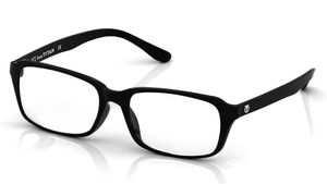Image 2 of Black Rectangle Eyeglasses for Men from Titan Available at Titan Eye+