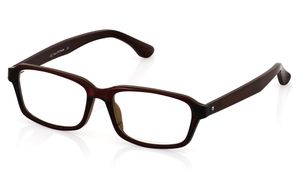 Image 2 of Brown Rectangle Rimmed Computer glasses (E1421B1A1BTL|53) from Titan Available at Titan Eye+