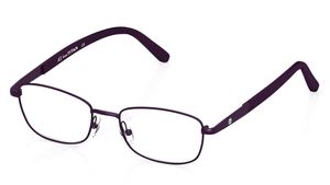 Image 2 of Purple Rectangle Rimmed Eyeglasses  (E1429B1A1|50) from Titan Available at Titan Eye+
