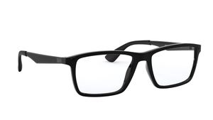 Image 2 of Black Square Rimmed Eyeglasses (FRB705620005353|54) from Rayban Available at Titan Eye+