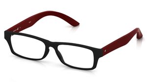 Image 2 of Black Rectangle Rimmed Eyeglasses (FT1012B1A1|51) from Fastrack Available at Titan Eye+