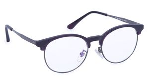 Image 2 of Blue Round Eyeglasses for Men from Fastrack Available at Titan Eye+