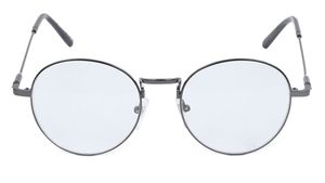 Image 2 of Gun Metal Round Eyeglasses for Men from Fastrack Available at Titan Eye+