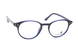 Image 2 of Blue Round Eyeglasses for Men from Fastrack Available at Titan Eye+