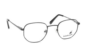 Image 2 of Black Round Rimmed Eyeglasses (FT1097MFM1|46) from Fastrack Available at Titan Eye+