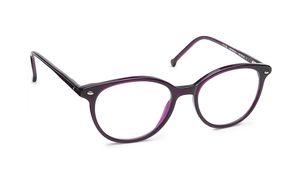 Image 2 of Purple Round Eyeglasses for Men from Fastrack Available at Titan Eye+