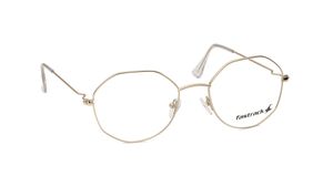 Image 2 of Gold Square Rimmed Eyeglasses (FT1261WFM1MGLV|54) from Fastrack Available at Titan Eye+