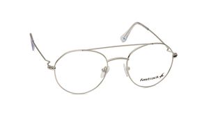Image 2 of Silver Round Rimmed Eyeglasses (FT1262MFM2MSLV|51) from Fastrack Available at Titan Eye+