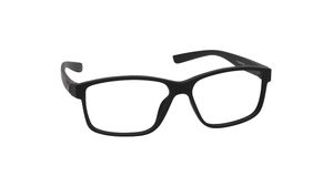 Image 2 of Black Rectangle Eyeglasses for Men from Fastrack Available at Titan Eye+