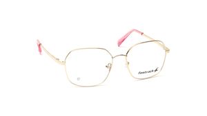 Image 2 of Gold Rimmed Women Eyeglasses (FT1353WFM2MGLV|54) from Fastrack Available at Titan Eye+