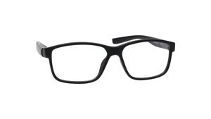 Image 2 of Black Square Eyeglasses for Men and Women from Fastrack Available at Titan Eye+