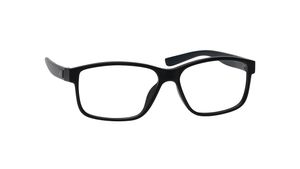 Image 2 of Black Square Eyeglasses for Men and Women from Fastrack Available at Titan Eye+