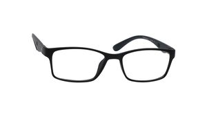 Image 2 of Black Rectangle Rimmed Unisex Eyeglasses (FT1406UFP1MBKV|52) from Fastrack Available at Titan Eye+