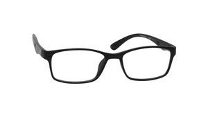 Image 2 of Black Rectangle Rimmed Unisex Eyeglasses (FT1406UFP2MBKV|52) from Fastrack Available at Titan Eye+