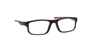 Image 2 of Blue Rectangle Rimmed Unisex Eyeglasses (FT1409UFP2MGYV|52) from Fastrack Available at Titan Eye+