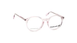 Image 2 of Pink Rimmed Unisex Eyeglasses (FT1413UFP2SPLV|48) from Fastrack Available at Titan Eye+