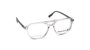 Image 2 of Grey Rimmed Unisex Eyeglasses (FT1414UFP3LGYV|54) from Fastrack Available at Titan Eye+