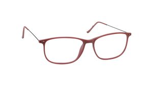 Image 2 of Maroon Rectangle Rimmed Eyeglasses from Fastrack Available at Titan Eye+
