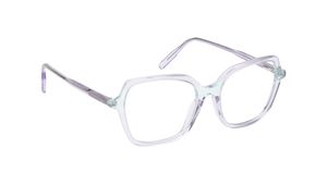 Image 2 of Purple Square Rimmed Eyeglasses For Women from Fastrack Available at Titan Eye+