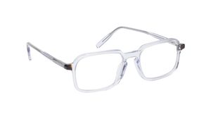 Image 2 of Blue Rectangle Rimmed Eyeglasses For Men from Fastrack Available at Titan Eye+
