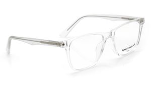 Image 2 of Crystal Wayfarer Eyeglasses for Men and Women from Tees By Fastrack Available at Titan Eye+